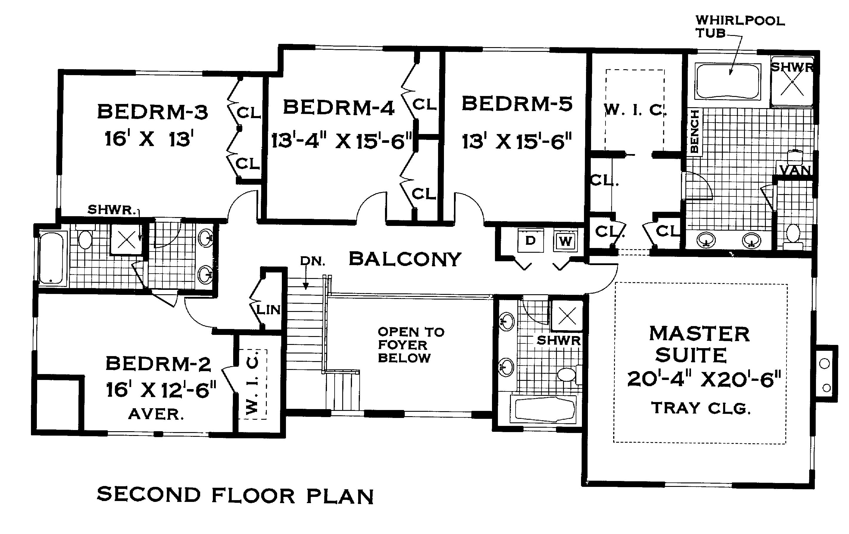 The Pines 3304 5 Bedrooms And 3 Baths The House Designers 3304