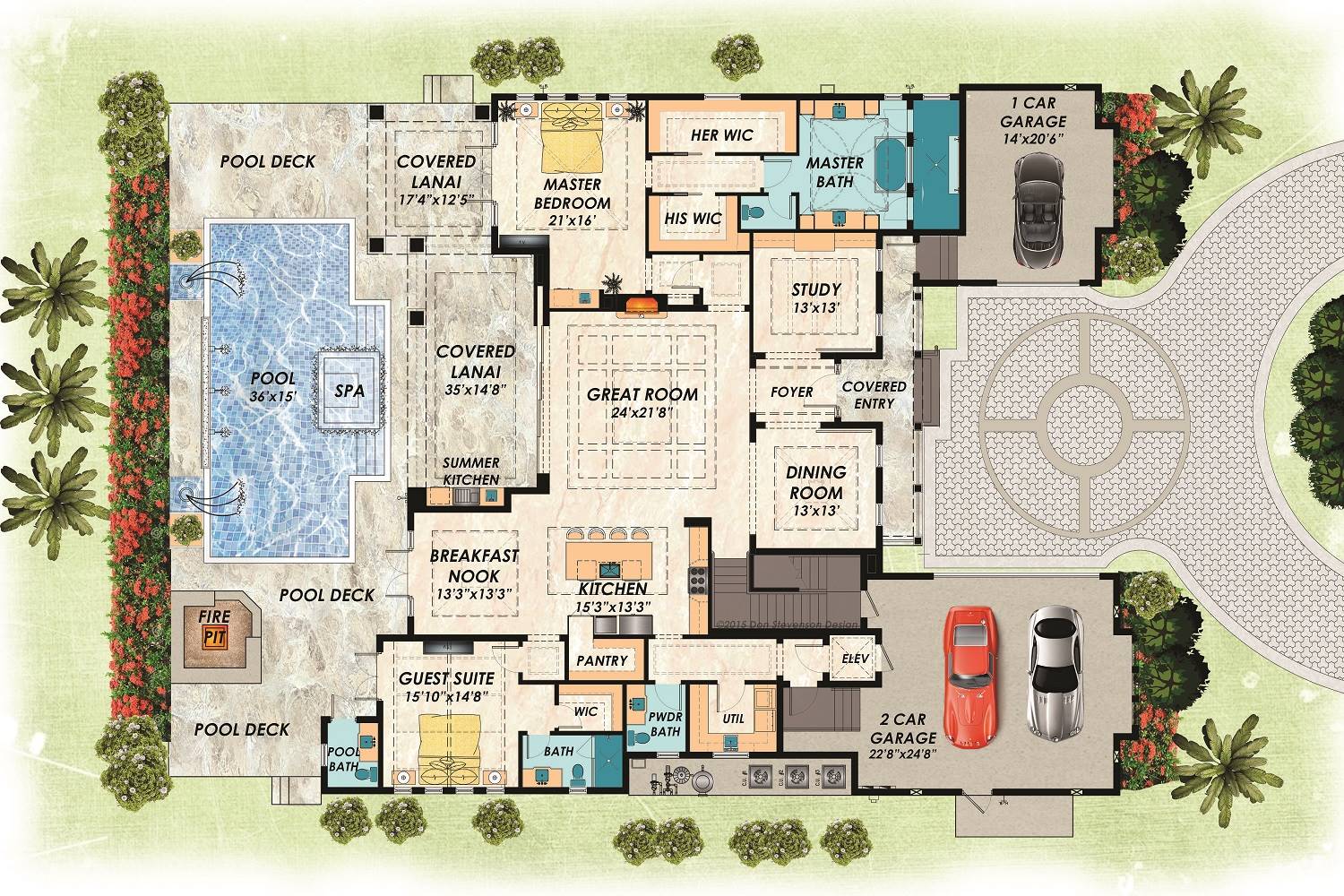 Fantastic Beach Style House Plan 7278 Windward 7278