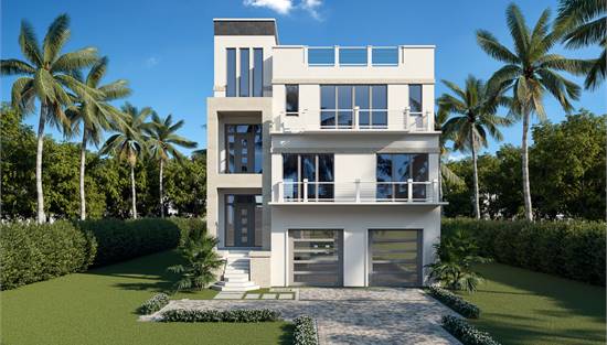 Contemporary 3-Story Beach Home