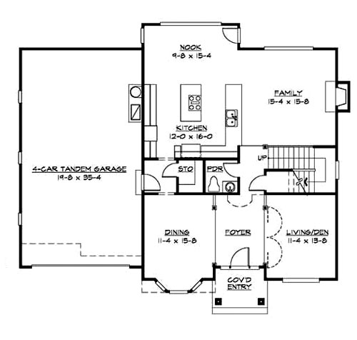 Laurelhurst 3220 - 4 Bedrooms and 2 Baths | The House Designers