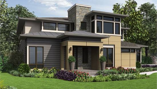 Contemporary Design with a Fusion of Exterior Textures