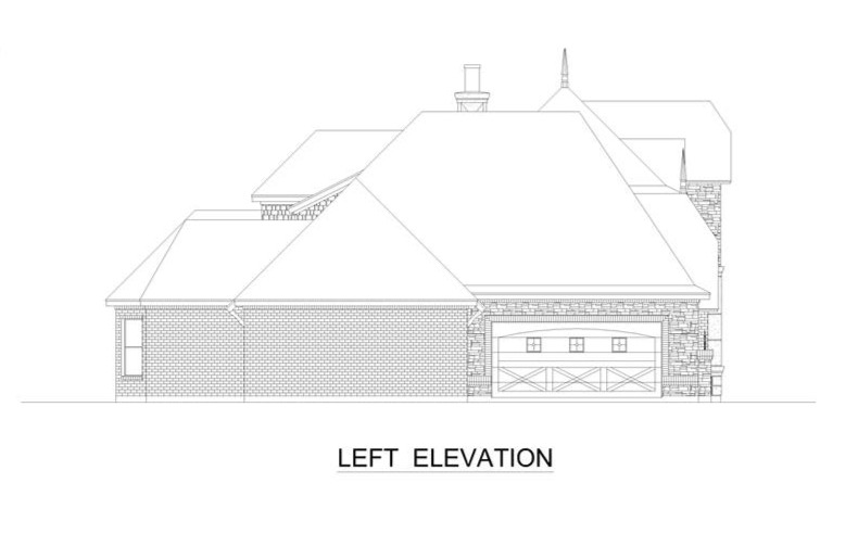 Two Story French Country Style House Plan 6648: Chalet Court - 6648