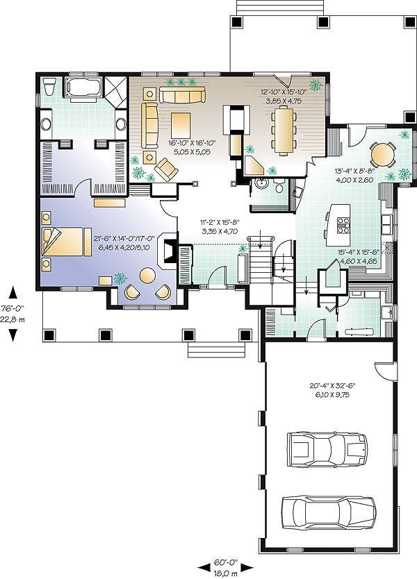 The Stocksmith 1272 - 4 Bedrooms and 3 Baths | The House Designers