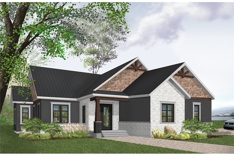 Craftsmans Style House Plan 6089 Providence 2 6089