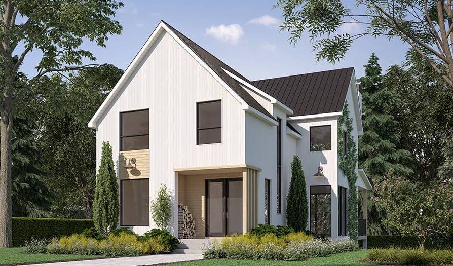 The Yarrow 6 Bedroom Modern Farmhouse Style House Plan 9144 - 9144