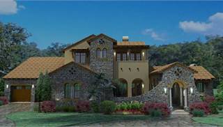 Tuscan Style House Plans & Home Designs | House Designers  image of The Sher'a House Plan