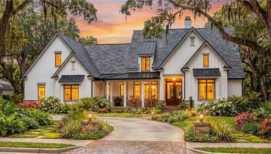 Stunning Farmhouse with Covered Front Entry