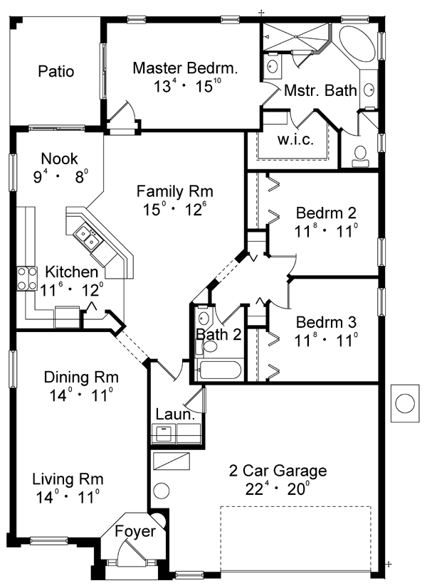 6 Bedroom 1200 Sf House Plans Bedroomhouseplans one