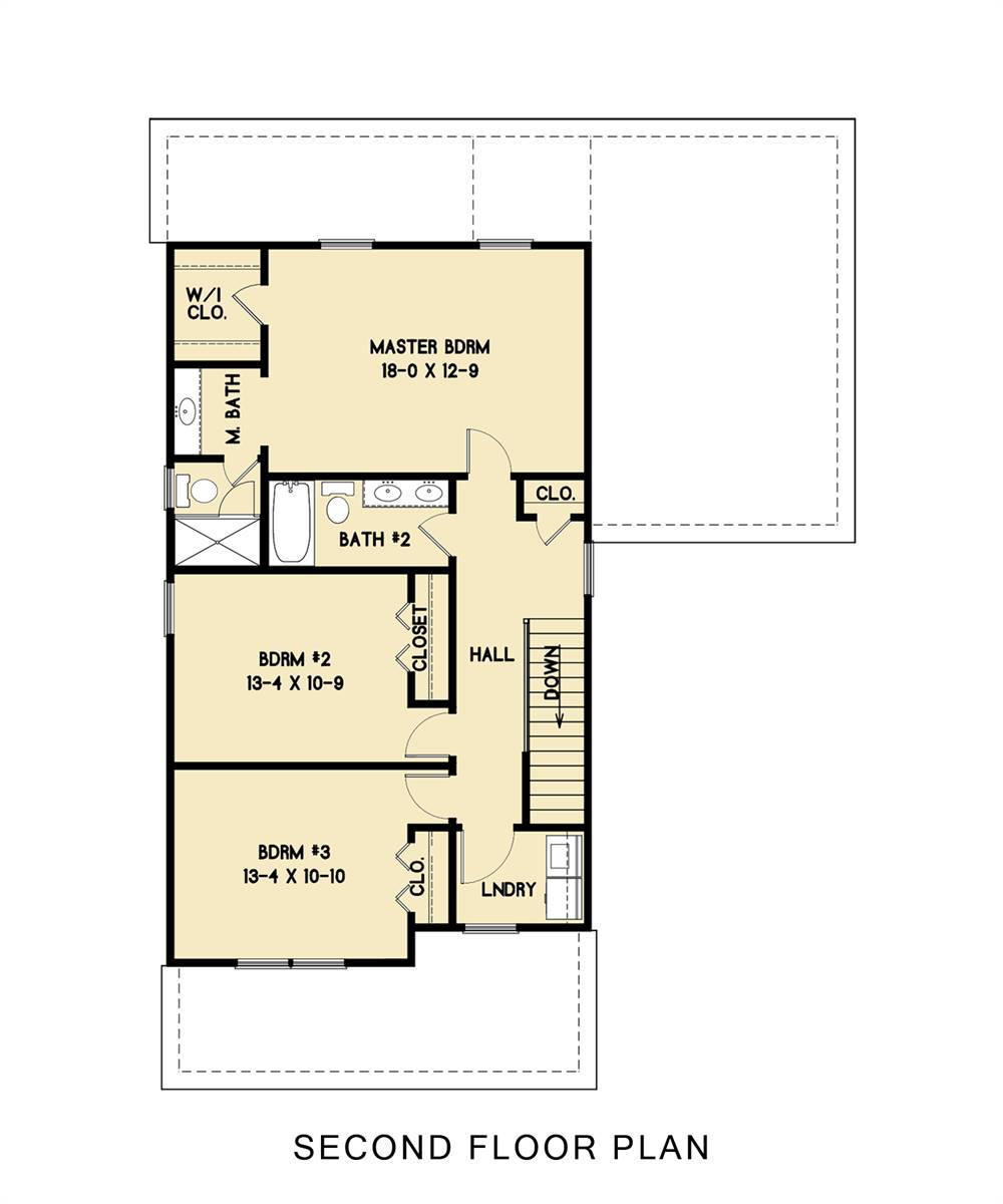 Craftsman Style House Pla 1990 All American 1990