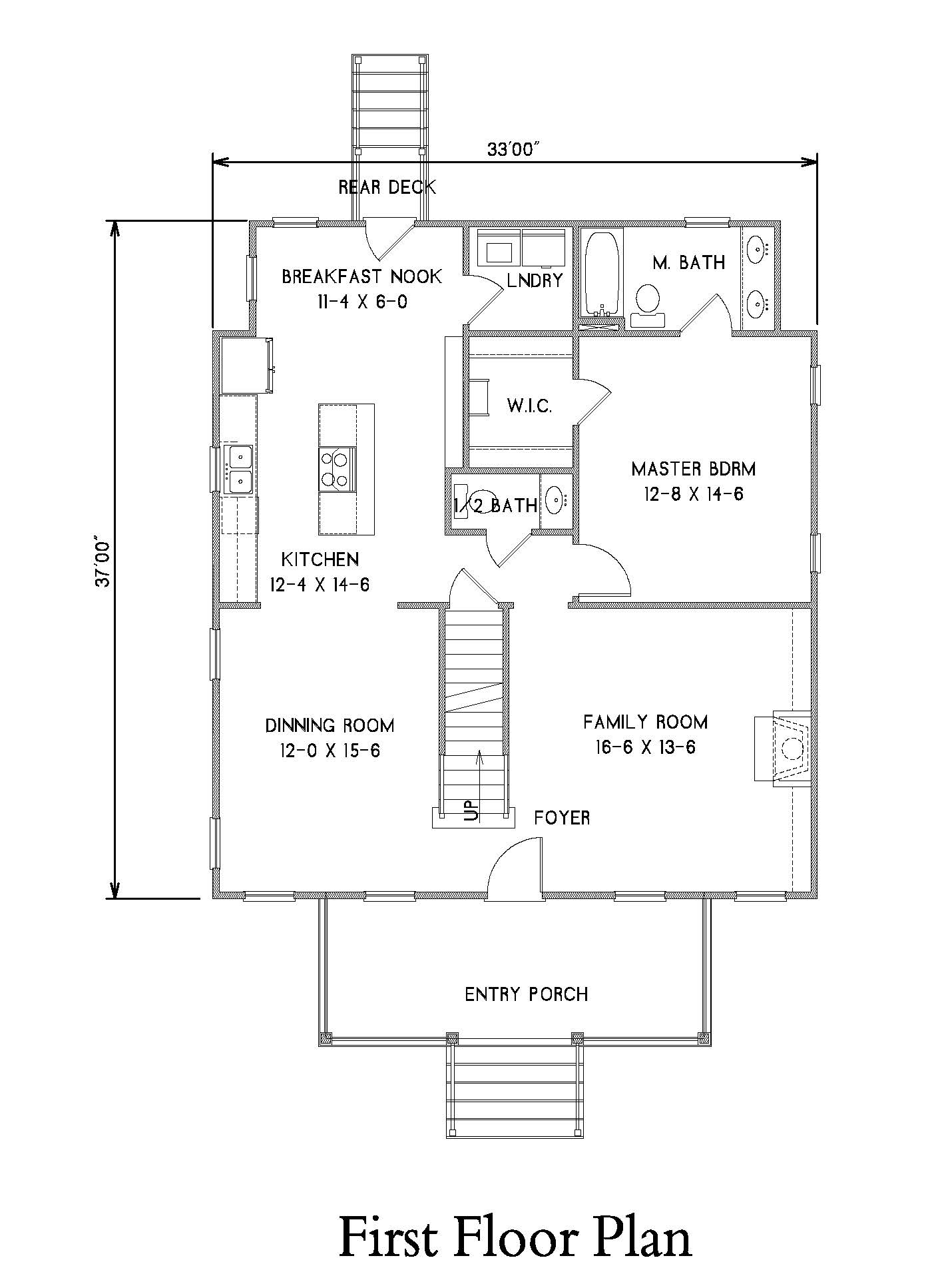 Beach Style House Plan 1532 Jennifer