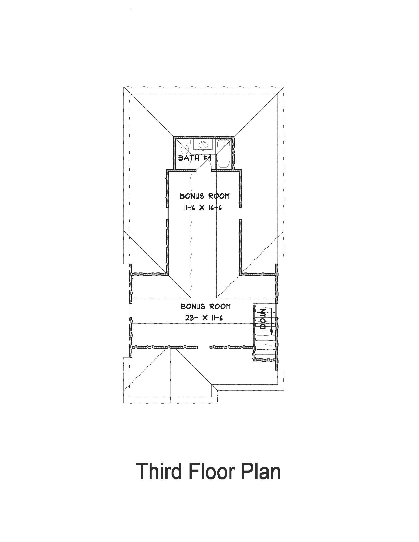 Victorian Style House Plan 1624 Rochester