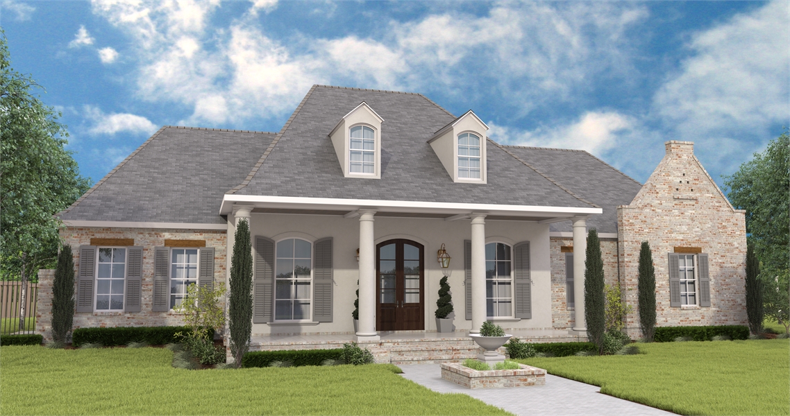 Lovely Acadian Southern Style House Plan 6903 6903