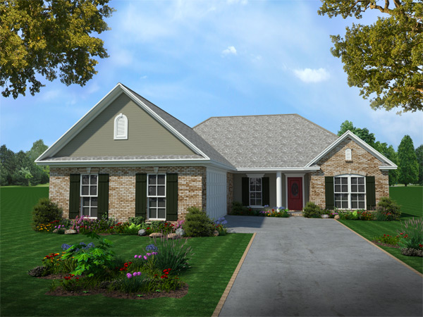 The Canebrake 5871 3 Bedrooms And 2 Baths The House Designers 5871