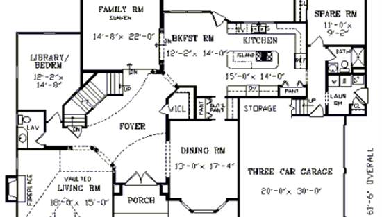 CEDAR 3380 - 6 Bedrooms and 4 Baths | The House Designers - 3380