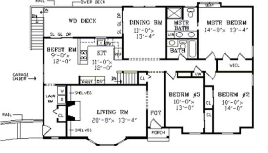 ELWOOD 3827 - 3 Bedrooms and 2.5 Baths | The House Designers - 3827