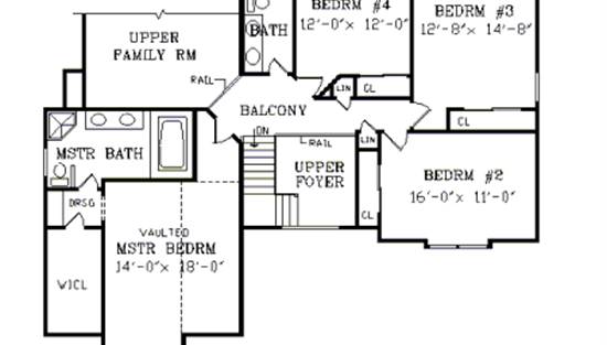 MAPLESHADE 3386 - 4 Bedrooms and 2 Baths | The House Designers - 3386