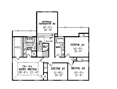 BROMPTON II 3720 - 4 Bedrooms and 2 Baths | The House Designers