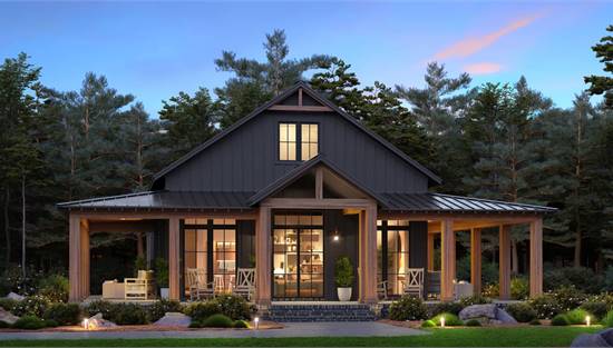 Stunning Barndominium with Wrap-Around Porch