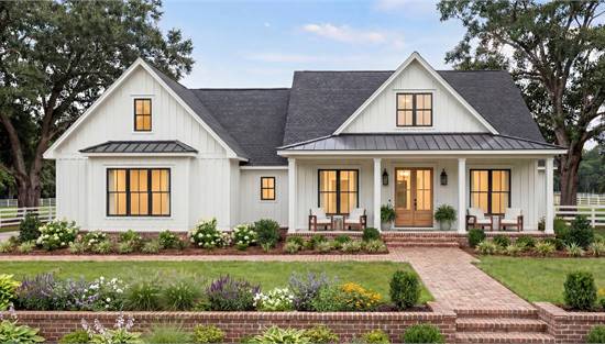 Charming and Affordable Farmhouse with Covered Front Entry