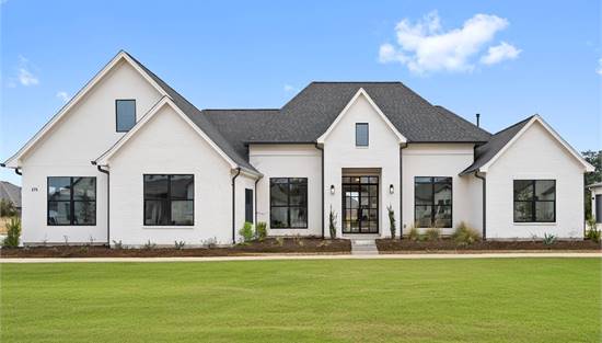 Sleek Transitional with 3 Car Garage