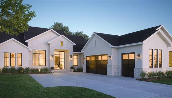 Stunning Transitional with Large Windows