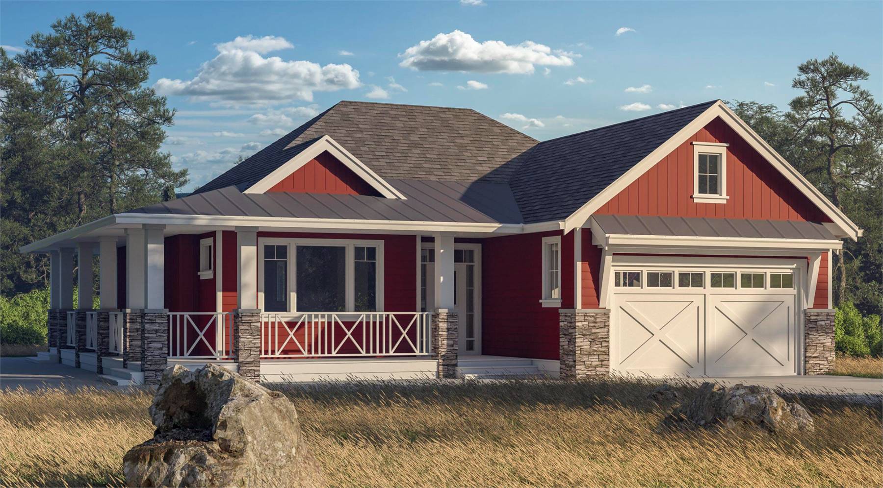 Charming Ranch with Wraparound Porch