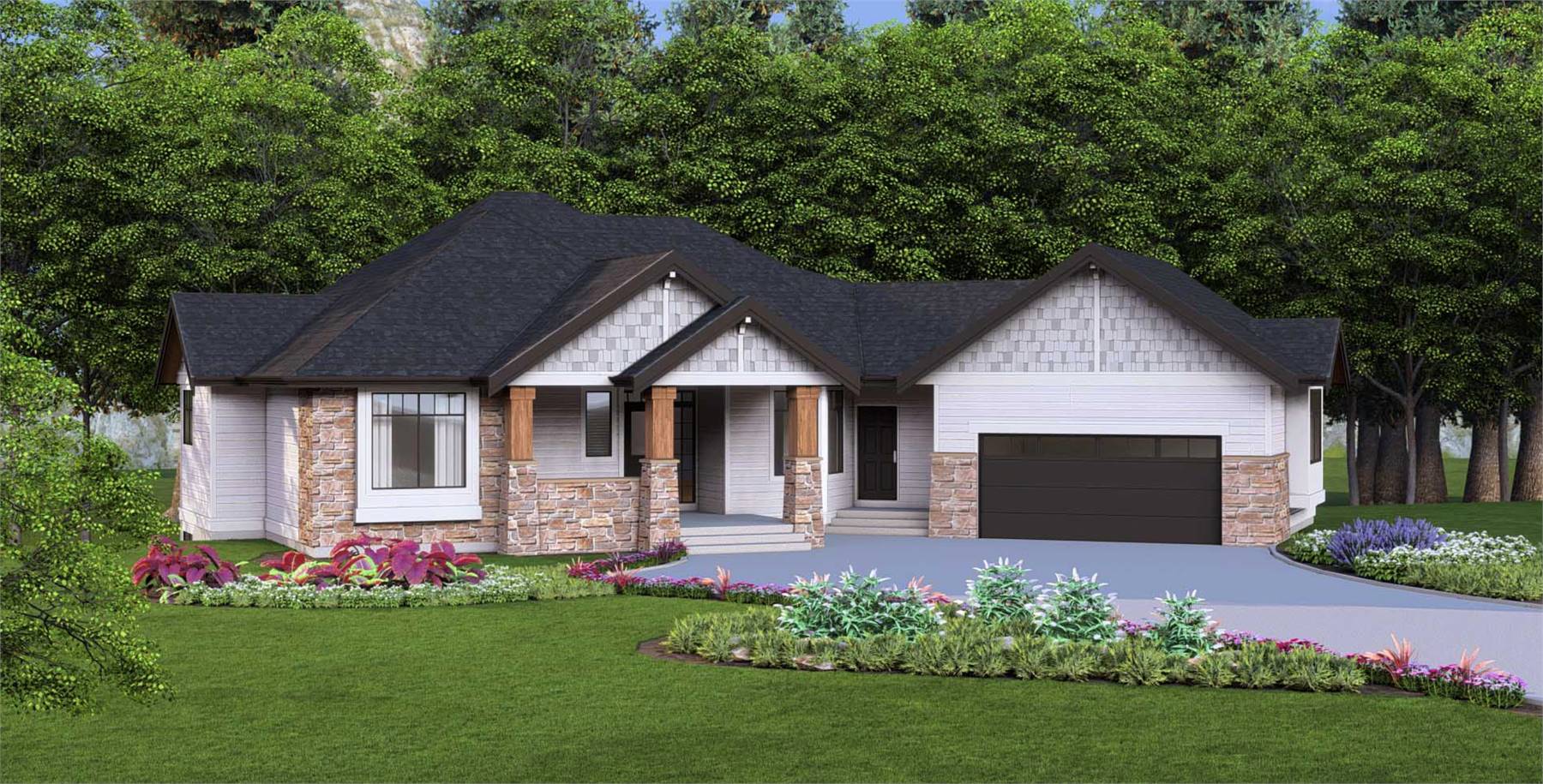 Charming One Story Craftsman with Optional Basement