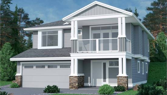 Charming Traditional Home with Upper Balcony