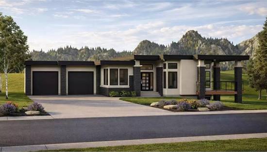 Stunning Contemporary with Attached Garage