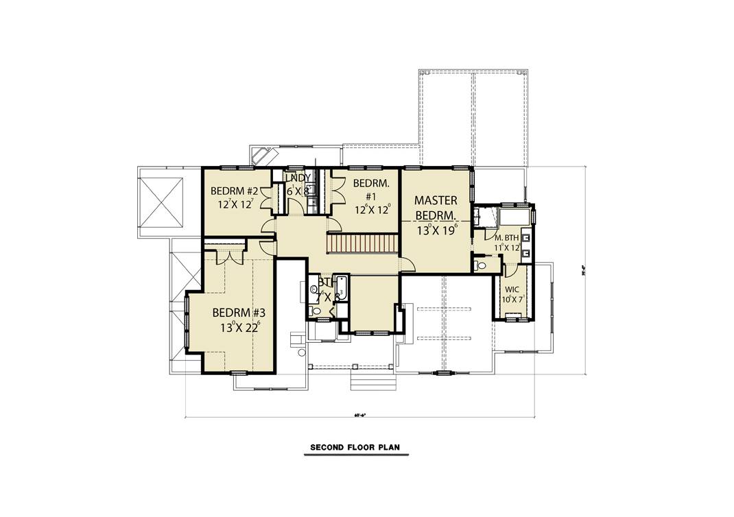 Beautiful Modern Farmhouse Style House Plan 5806