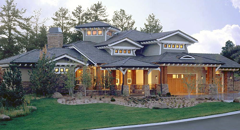 Craftsman Two Story House Plan