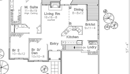 The Mason 1237 - 3 Bedrooms and 2.5 Baths | The House Designers - 1237