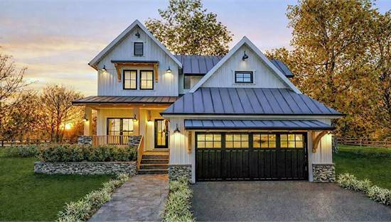 Stunning Farmhouse with Attached Garage