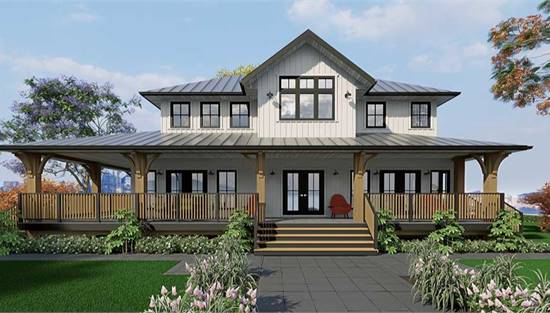 Charming Craftsman with Wraparound Porch