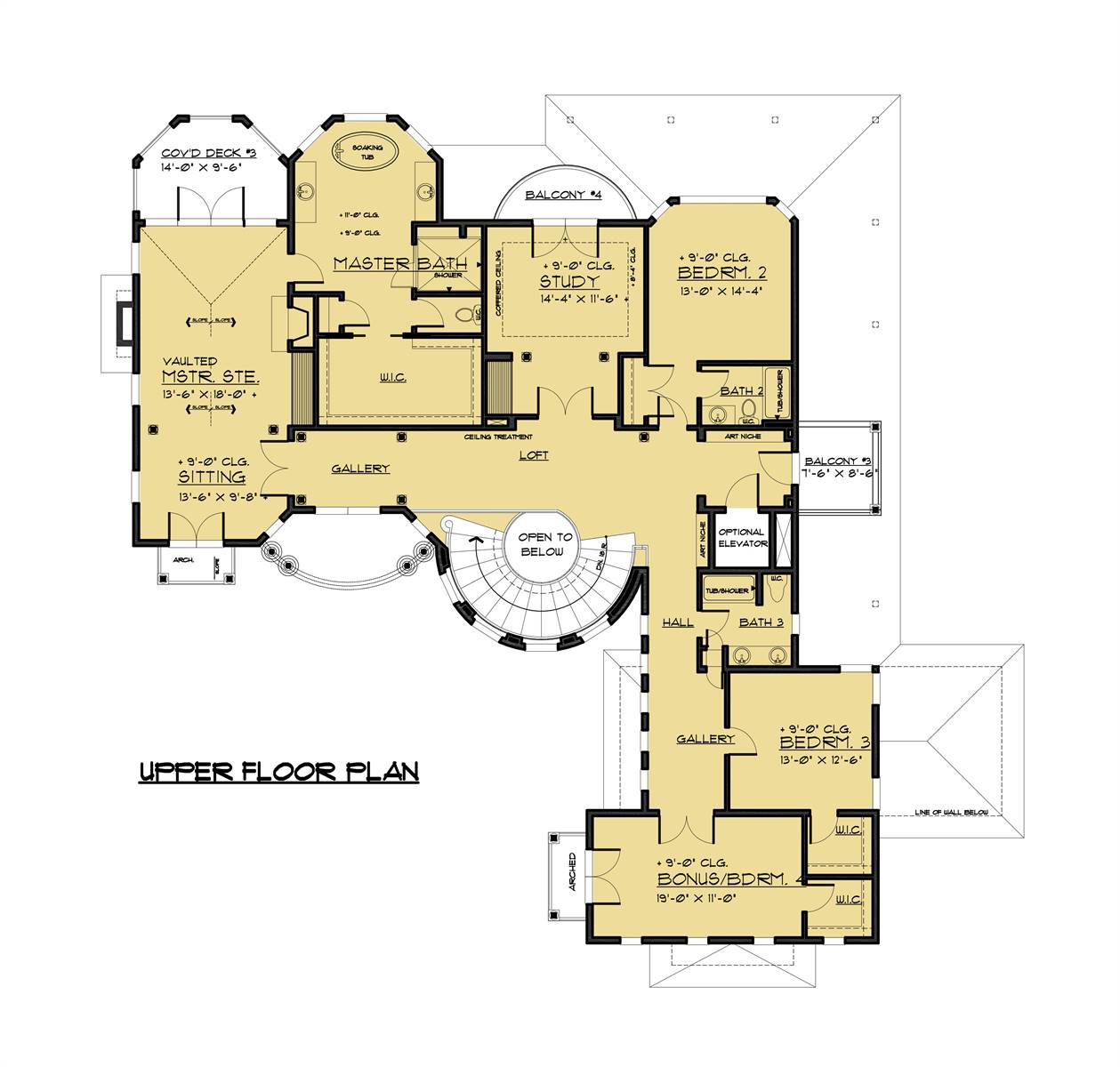 Luxury 3 Story Victorian Style House Plan 1458 Atherton 1458