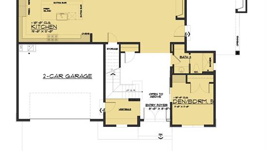 Two Story 4 Bedroom Modern Style House Plan 4290 - 4290