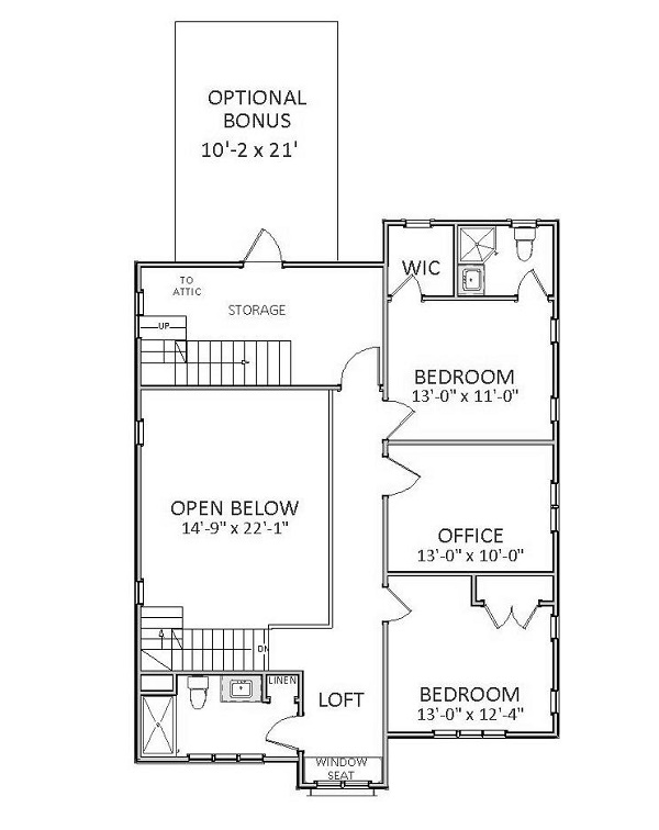 Woodlawn 9636 - 3 Bedrooms and 3 Baths | The House Designers