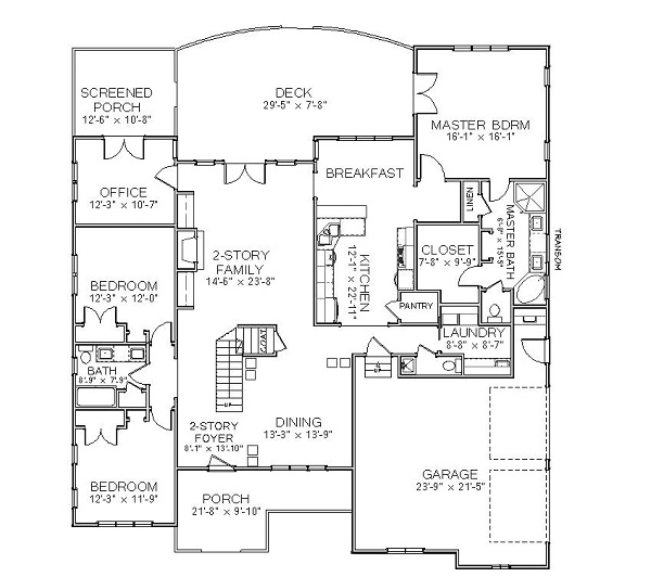 St. Andrews 5510 - 3 Bedrooms and 2 Baths | The House Designers